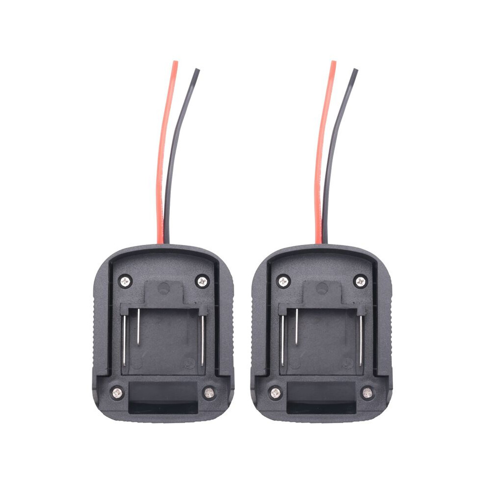 2Pc Battery Adapter For 18V Lithium Battery Power Tool Connector Adapter Dock Holder For Power Tool Bl1830 Bl1840 6032542227526