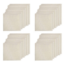 24 Packungen KäSetüCher, Ungebleichte Musselin Kleider Aus Reiner Baumwolle, Weiche Quadratische KäSetüCher für Kochen, Abseihen, Backen