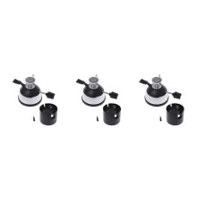 3X Tabletop Butane Gas Burner with Flame for Siphon Coffee Heater Maker Coffee Maker Mocha Pot Gas Stove(No Gas)