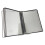 Wall Mounted Document Holder A4 Display Panel System with 10 A4 Pockets, Black Reference Organizer 1