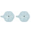2 Pack Ceramic Ink Drop Porcelain Container Water Dropper Painting 2