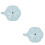 2 Pack Ceramic Ink Drop Porcelain Container Water Dropper Painting 6