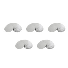 1500 Pcs 3 Inch Silver Wine Pourer Discs Drip-Proof Drip Pouring Pour Spout Pour Wine Thin Slice