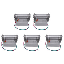 5X Purificatore D'Aria del Generatore di Ozono 27G O3 Tubo Al Quarzo Ozonizzatore D'Aria Elettrodo Nel Acciaio Inossidabile Ozonizzatore Purificatore