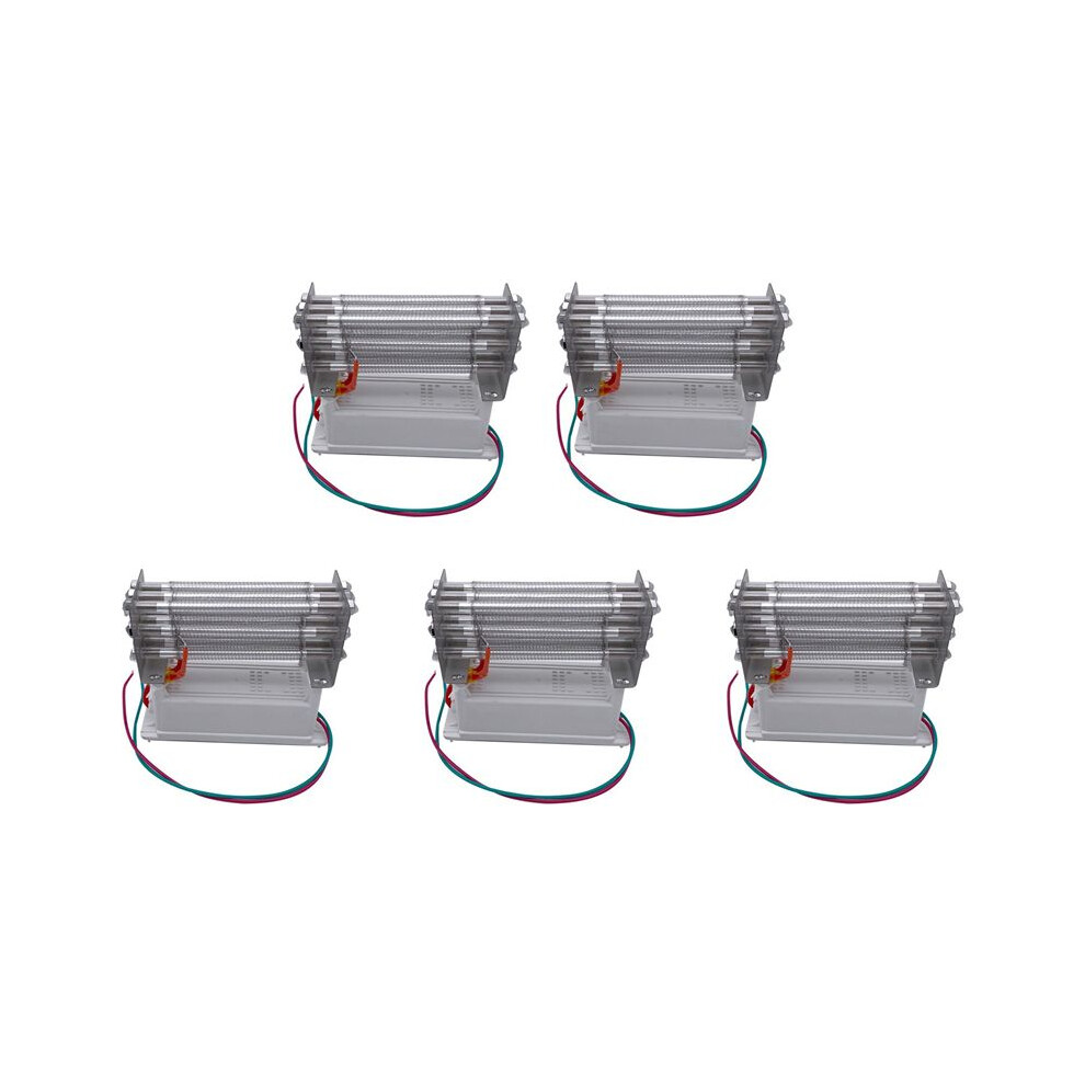 5X 27G Ozone Generator Air Purifier O3 Quartz Tube Air Ozonator Stainless Steel Electrode Ozonizer Air Purifier Cleaner 4712008628945