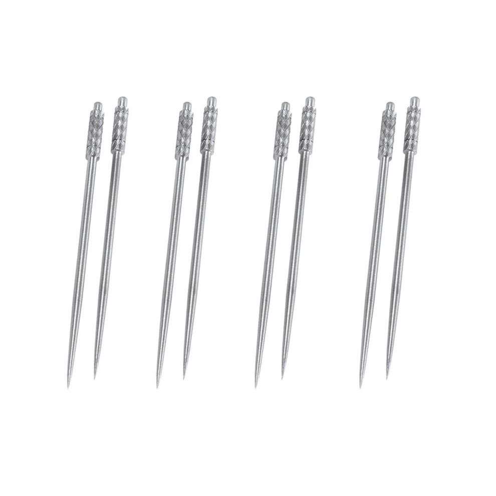 Semoic Silver 4X Titanium Toothpick Survival Hygiene Tc4 Ti Edc X2