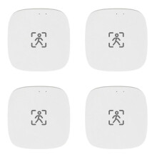 4X ZigBee Human Presence Bewegungssensor mit Leuchtdichte-/Entfernungserkennung 5/110/220 V Tuya Life Home Automation