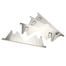 2 Pair Stainless Steel Stove Covers, Stove Filler, Stove Guard for Kitchen Oven Counter Side Covers, Range Trim Kit