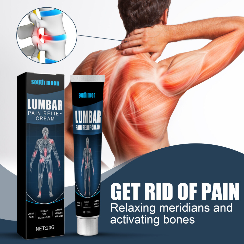 Leatpharkee Lumbar Joint Pain Relief Cream Body Vertebra Knee Dredging Collaterals Care Cream