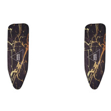 2 Pcs 140x49CM Fabric Marbling Ironing Board Cover Press Iron Folding for Ironing Cloth Guard Protect Delicate Garment 4