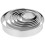 Raindrops  6 Pcs Stainless Steel Cake Mold Round Kitchen Baking 3