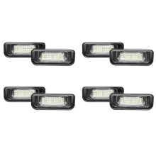 8Pcs Blanc Led Numéro Plaque D'Immatriculation Lampe de Lumière pour   W220 S Classe 1999-2005