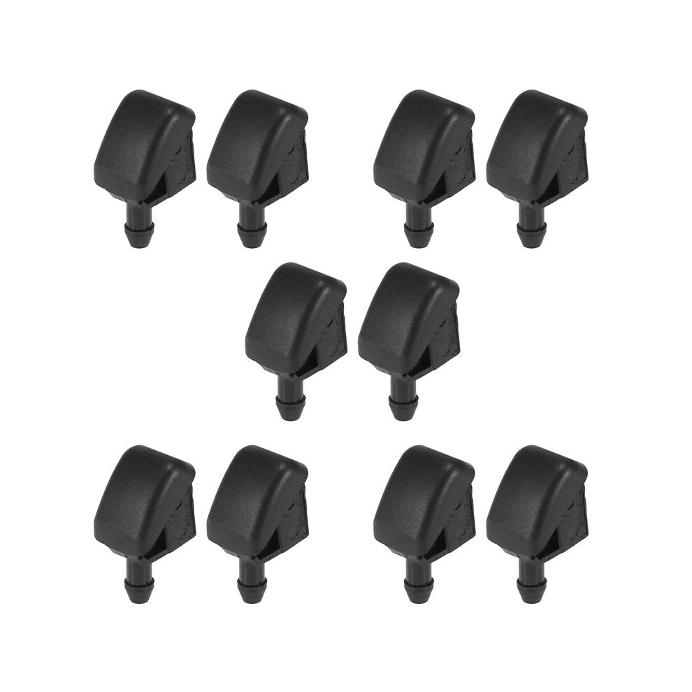 10Pcs Windshield Windscreen Washer Nozzle Jet 3B0955985 For Xpolo 6N Fabia Octavia Roomster 1996-2015 No Heated 4713949795307