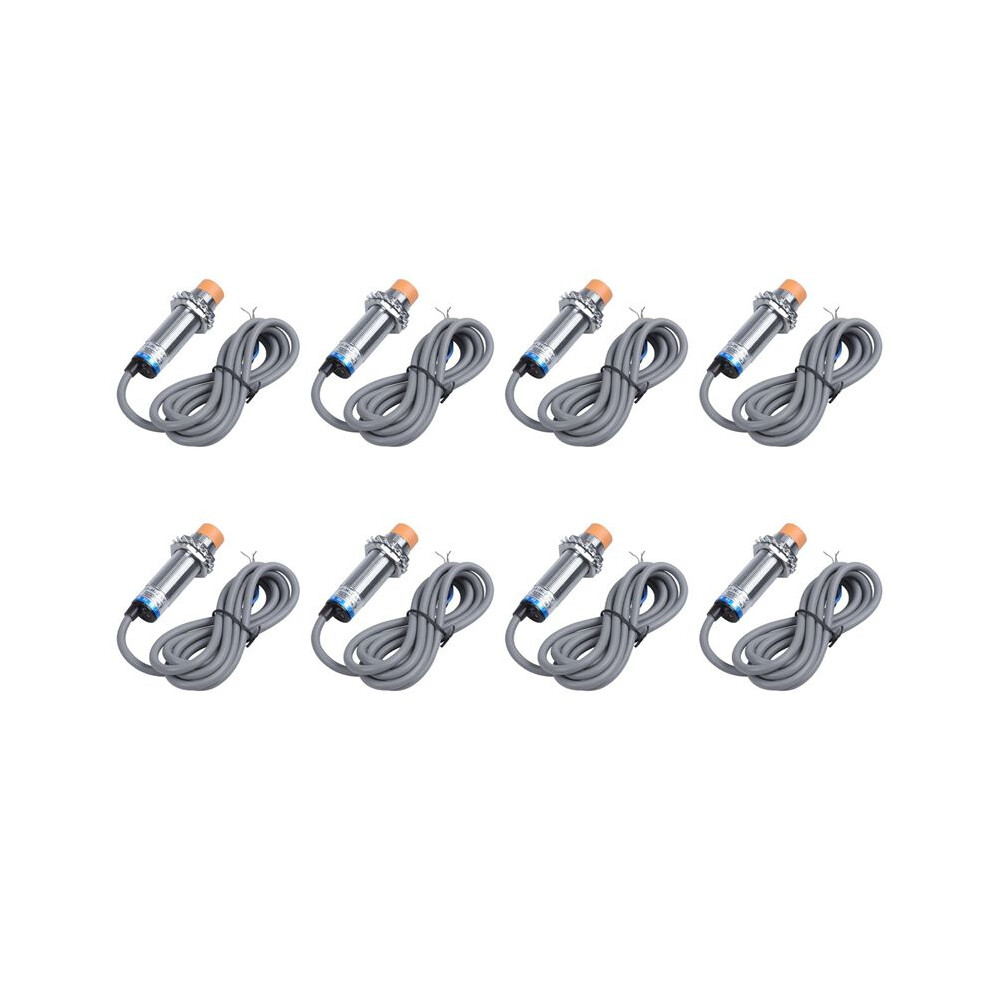 8X Ljc18a3-H-Z/By 1-10Mm Capacitance Proximity Sensor Pnp No 6-36V 300Ma 4713713313973