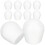 10Pcs Small Foam Cake DIY Models Lightweight White Reusable Cupcakes 8