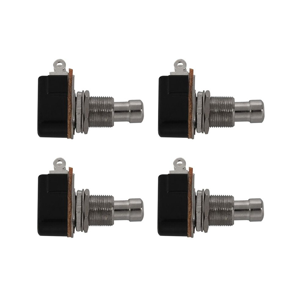 4X Guitar Pedal 2 Pin Spst Momentary Effects Push Button Foot 6034275855595