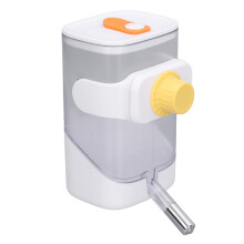 Stainless Steel Pet Water Dispenser 10x12x17.5cm Hanging White