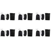 6X Ergonomic Foot Rest, Travel Footrest Airplane Leg Rest Flight Foot Hammock Carry- Under Desk Accessories