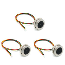 3X GM60 UART Stainless Steel Controlled Ring Indicator Light 1D/QR/2D Bar Code Scanner QR Code Barcode Scanner Module