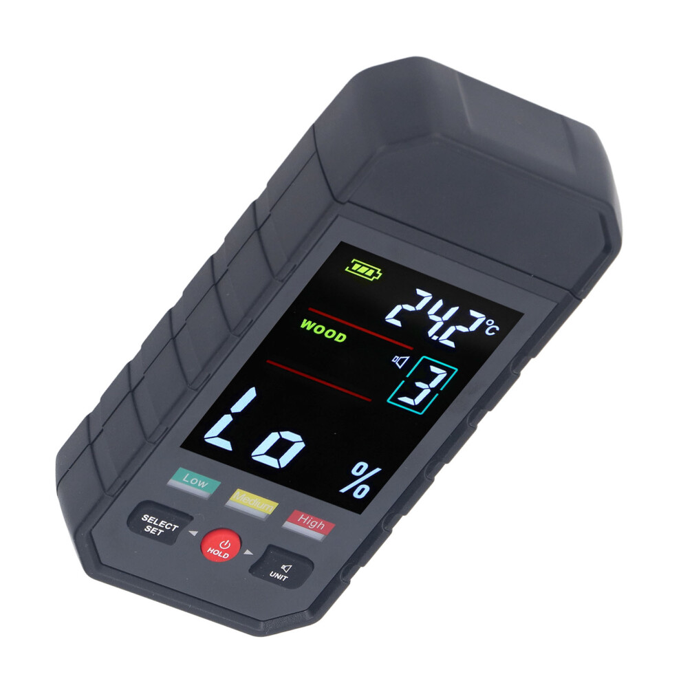 Digital Wood Moisture Meter Pin Probe Lcd Display 2-In-1 Tester 5061388831964