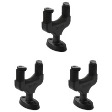 3X AROMA AH-81 Universal Guitar Hanger Hook Wall Mount Bracket Rack Display Guitar Bass Accessories