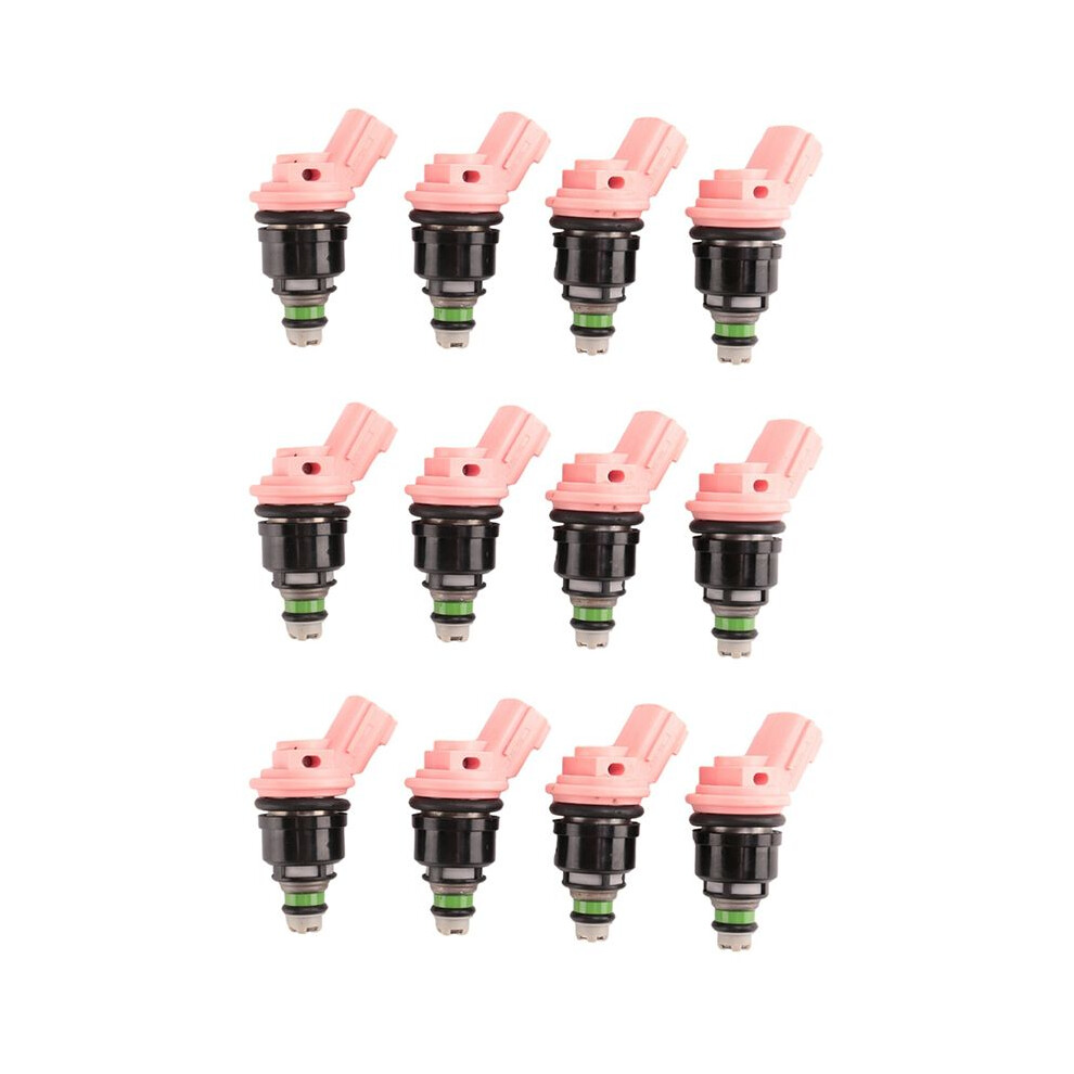 12Pcs New Fuel Injector Nozzle 16600-57Y01 For 1991-1999 Sentra 200Sx Nx 1.6L L4 Ga16de Engine 6032564958392