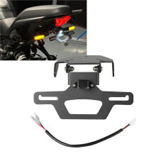 Motorcycle Tail Tidy License Plate Holder with Lights Eliminator Frame Bracket for Tiger Sport 660 800