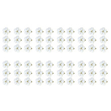 60Pc Flower Napkin Ring,Floral Serviette Buckles Napkin Holder Dining Tables Setting Decor for Wedding Banquet Christmas