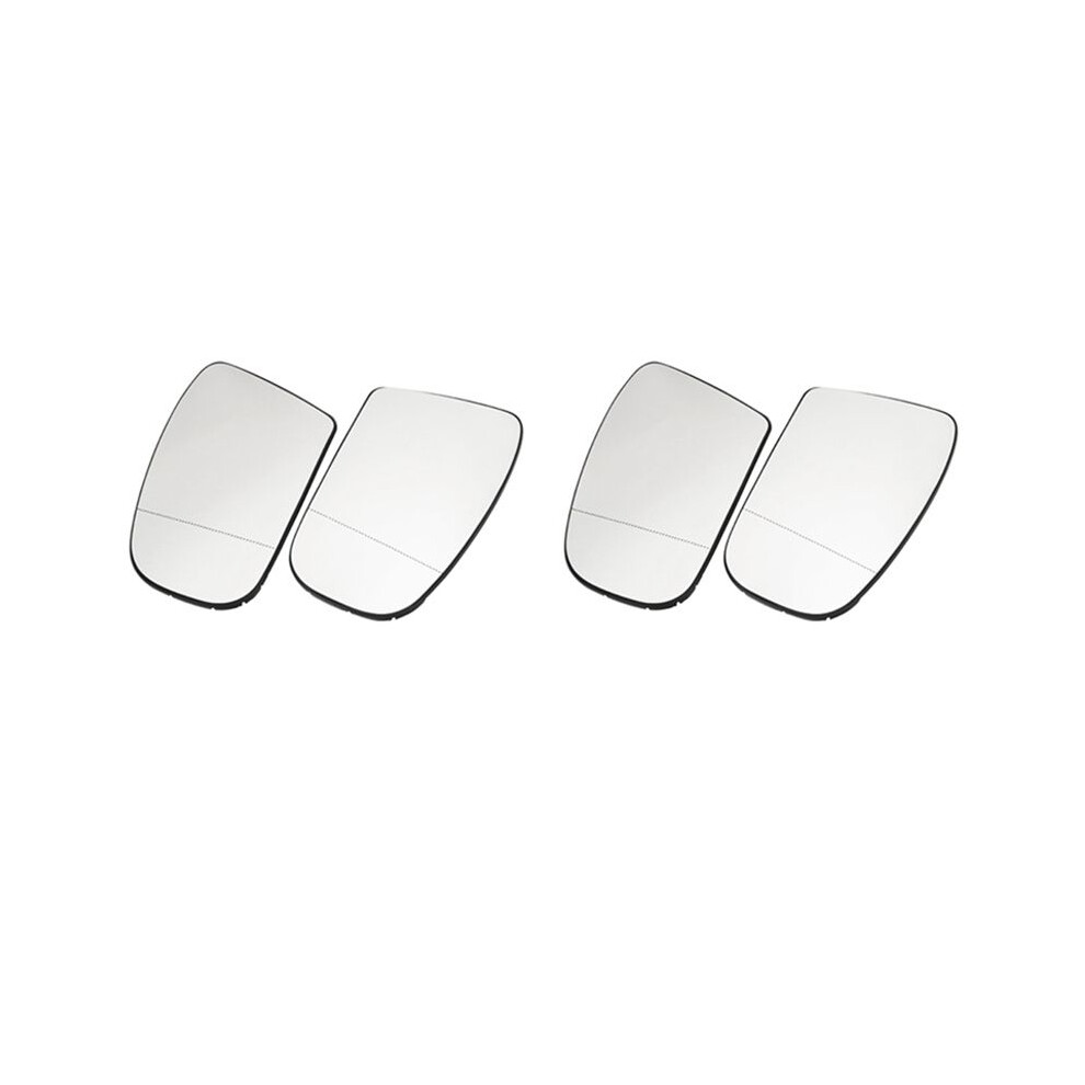 2X Car Heated Rearview Mirror Glass For S-Class W220 1998-2002 2208100421 2208100321 4711205948511
