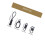 Worgeous Spare Zipper Puller Metal Zipper Pull Silver 32-Pcs 2