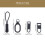 Worgeous Spare Zipper Puller Metal Zipper Pull Silver 32-Pcs 3