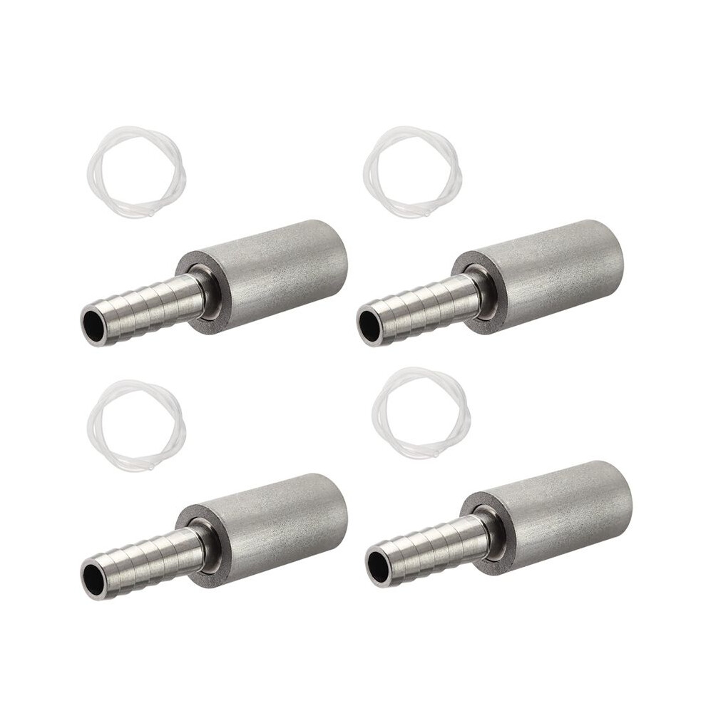 4X 0.5 Micrometre Diffusion Stone Stainless Steel Aeration Stone Carbonating Stone For Homebrew Wine Beer Soda Air Stone 6032767128264
