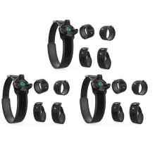 3X VR Tracking Gürtel, Tracker Gürtel und Handflächen Gurte für   System Tracker Putter, Verstellbare Gürtel und Gurte für die Taille