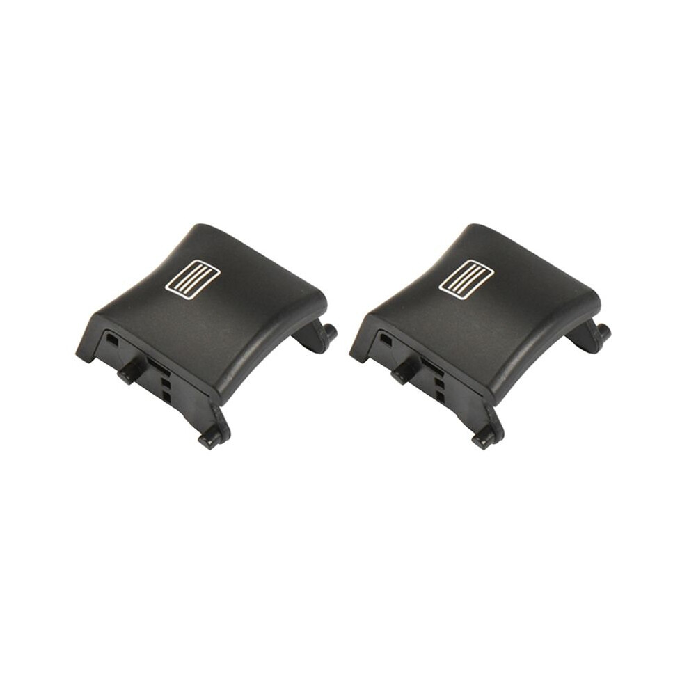 2X For W166 W292 W463 Car Sunroof Window Button Cover Plastic For Ml Gle Gls Black 4713913848428