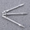12Pcs High Quality Alloy Darts Shafts Silver 2Ba Thread for Playing 6