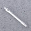 12Pcs High Quality Alloy Darts Shafts Silver 2Ba Thread for Playing 8