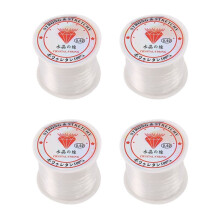 4X 53 Lbs 0.6mm Translucent Clear Nylon Fishing Fishing Fishing
