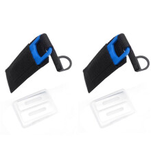 2X Cuchillo Especial de Corte para Buceo, Cortador de Línea, Cuchillo Submarino, Equipo Secante de Pesca Submarina, Azul
