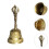 Metal Copper Hand Bell Creative Call Bell for Home Decor 3