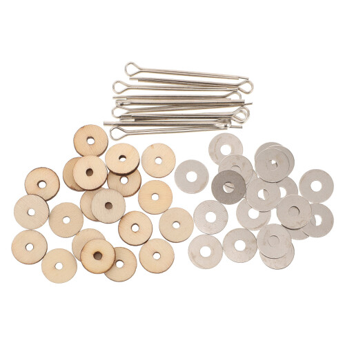 20 sets diy bear joint bolts 12mm silver for teddy doll making 1