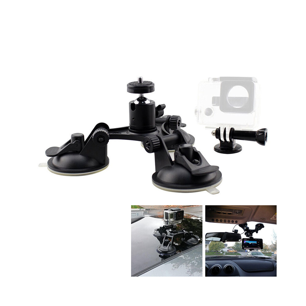 Car Gopro Mount With Ball Head & 3 Suction Cups 6081513066183