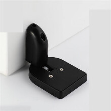 SelfAdhesive Door Stopper, Adjustable NoDrill Wall Protector Gold, 1 Pack