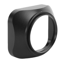 Aluminiumlegierung Objektivblenden- und Schildschutz 39 mm mit Deckel Schwarz