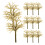 30Pcs Model Trees Without Leaves For Sand Table Railroad Landscaping 7