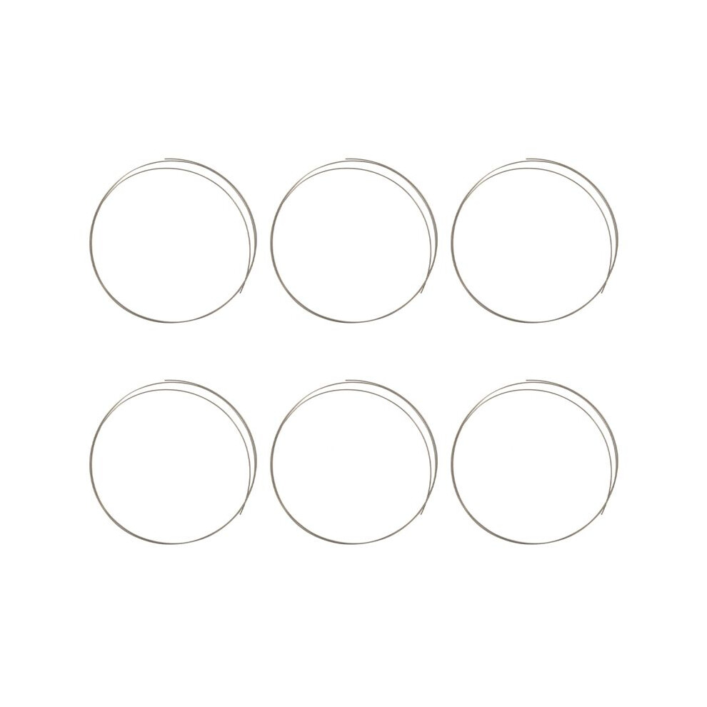 6Pcs 8 Feet Cupronickel Fret Wire Fingerboard Frets 2.9Mm Width For Bass 4712296557262