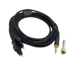 Oortelefoonkabel 3,5 mm Naar 6,35 mm Audiokabel voor HD580 HD600 HD650 660s Headsetkabel Oortelefoonaccessoires