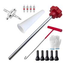 (13PCS) Installation Tire Valve Change Tool Kit For Quick Leak Fix Tire Valve