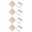 4 Pcs Creative Umbrella -Mounted Shelf Drain Storage Stand (Beige) 5