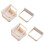 4 Pcs Creative Umbrella -Mounted Shelf Drain Storage Stand (Beige) 9