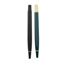 Set di 2 Penne per Microblading in Alluminio, lunghezza 13,2 cm, nero e verde